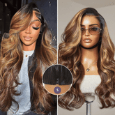 Luvme All-Day Comfortâ„¢ Wig 180% Density Honey Golden Blonde Loose Body Wave 7x6 Closure HD Lace Human Hair Wig Pre-Cut Lace