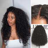 Luvme All-Day Comfortâ„¢ Wig 180% Density Voluminous & Bouncy Messy Burmese Curly Glueless 7x6 Closure HD Lace Human Hair Wig Pre-Cut Lace