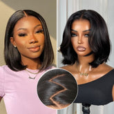 Luvme All-Day Comfortâ„¢ Wig Silky Blunt Cut Bob Glueless 7x6 Closure HD Lace Wig Pre-Cut Lace