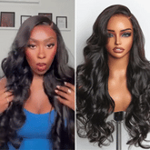 Luvme All-Day Comfortâ„¢ Wig 180% Density Butterfly Cut Layered Loose Body Wave Glueless 7x6 Closure HD Lace Human Hair Wig Pre-Cut Lace