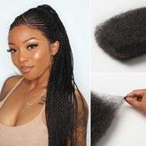 Readitressâ„¢ Afro Kinky Bulk Human hair for Dreadlock Extensions, Repair Locs, Twists and Braids