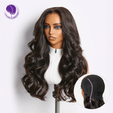 MyOwn-Fitâ„¢ PartingMax Glueless Wig 180% Density Light Yaki Body Wave 7x6 Closure HD Lace Wig Flexi-Fit Invisi Drawstring Cap & Pre-Cut Lace
