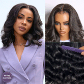 Luvme All-Day Curl Holdâ„¢ Premier Grade Hair Shoulder Length Body Wave CuticleAlignâ„¢ PartingMax Glueless 7x6 HD Lace Wig Pre-Cut Lace