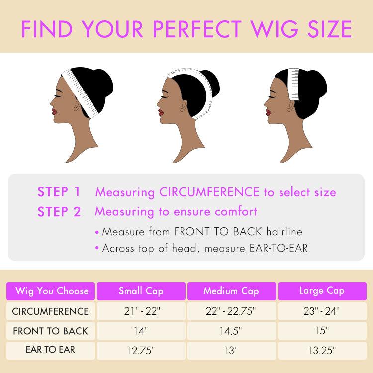 Peekaboo Bronze Brown Loose Body Wave Glueless 5x5 Closure HD Lace Wig | Large & Small Cap Size