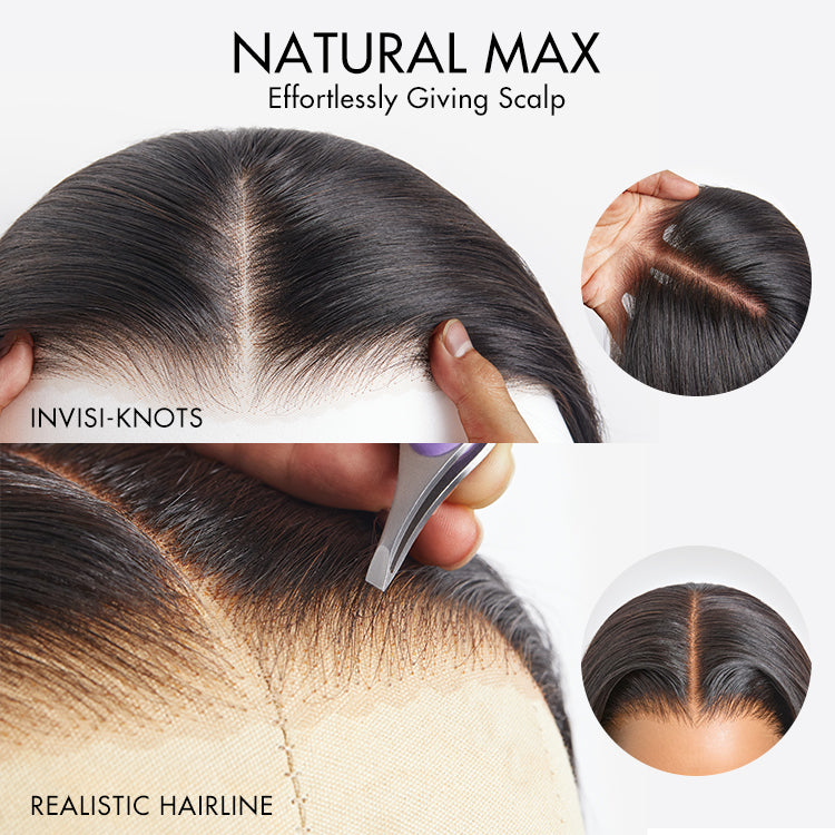 Luvme Hair PartingMax Glueless Wig Ombre Brown Loose Body Wave 7x6 Closure HD Lace Wig - US Only