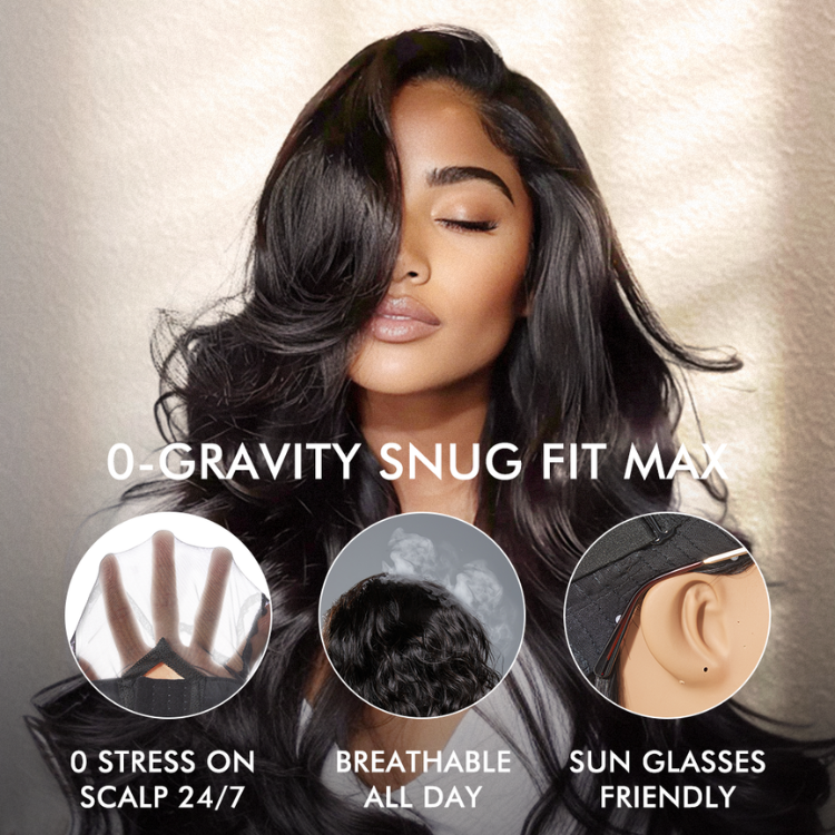 Luvme All-Day Comfort™ Wig PartingMax Glueless 7x6 Closure HD Lace Loose Body Wave Long Wig Pre-Cut Lace