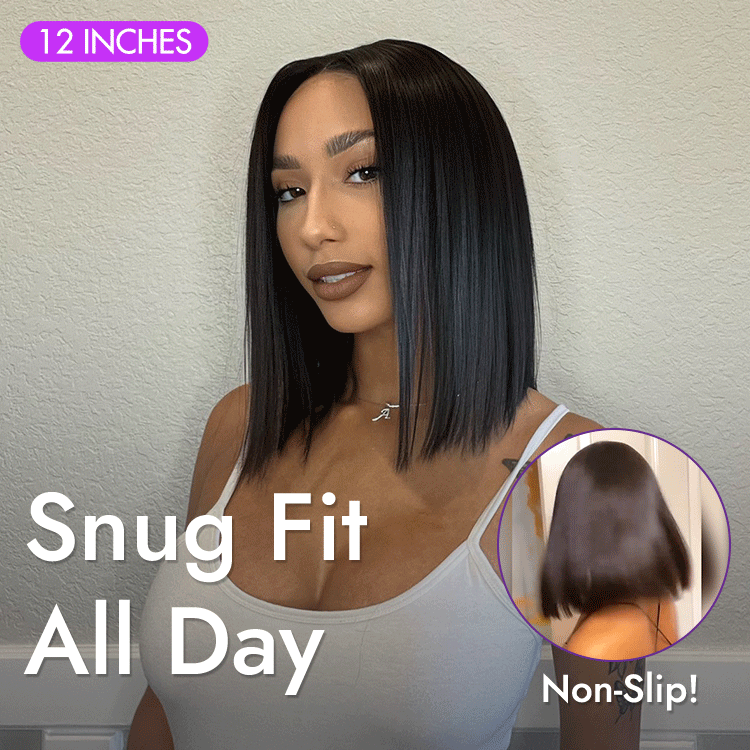 Glueless 4x4 Closure Undetectable HD Lace Bob Wig 100% Human Hair | Pre-bleached Knots - US Only