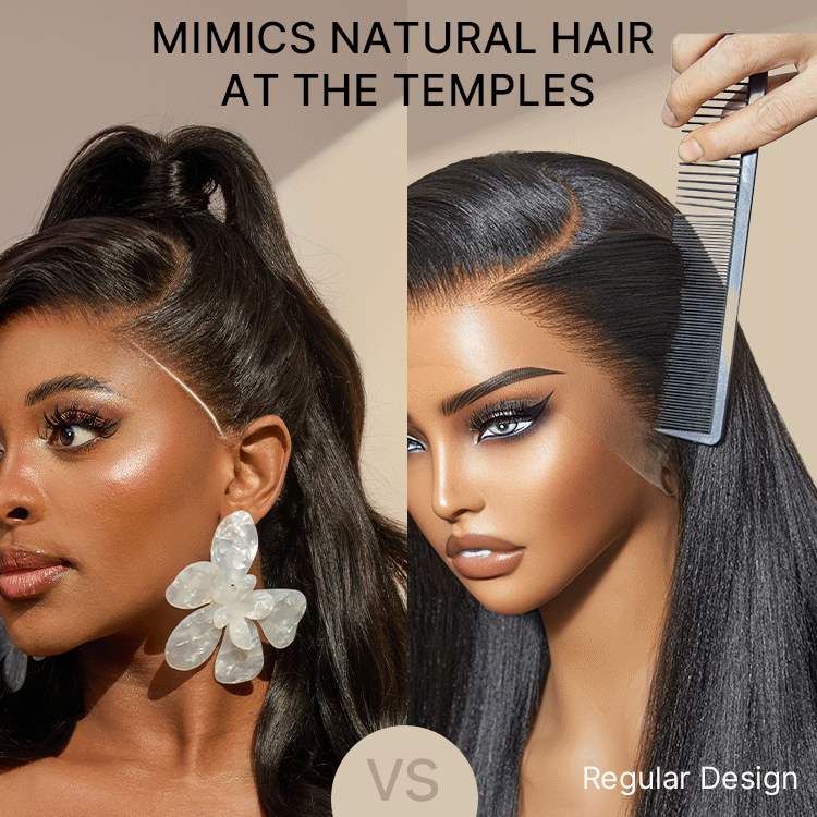 NatureMAX™ 200% Density Loose Wave Glueless 13x6 HD Lace Front Wig Human Hair Pre-Cut Lace Flexi-Fit Drawstring Cap