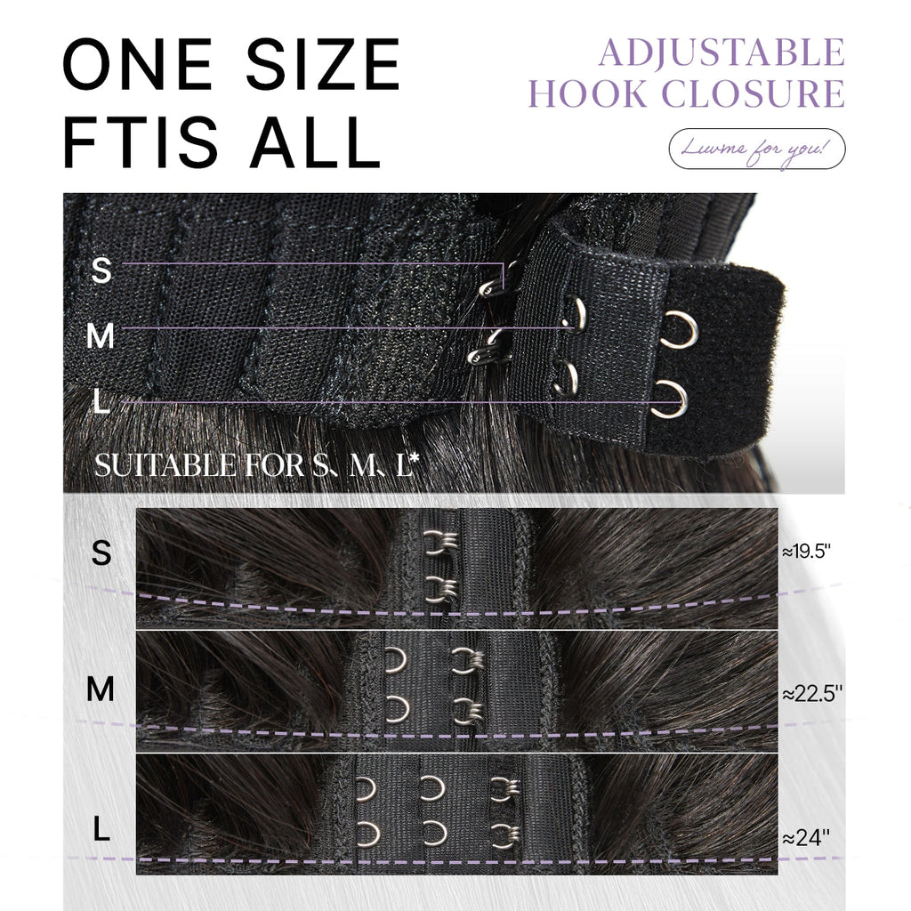 US Only | Luvme All-Day Comfort™ Wig 180% / 250% Density Bone Straight with Baby Hair PartingMax Glueless 7x6 Closure HD Lace Wig Pre-Cut Lace