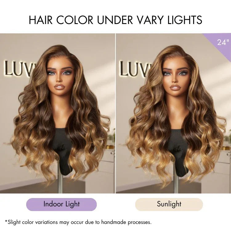 Luvme All-Day Comfort™ Wig PartingMax Glueless 7x6 Closure HD Lace Loose Body Wave Long Wig Pre-Cut Lace