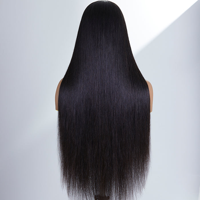 Vanessa Style Silky Straight With Bangs No Lace Glueless Long Wig 100% Human Hair